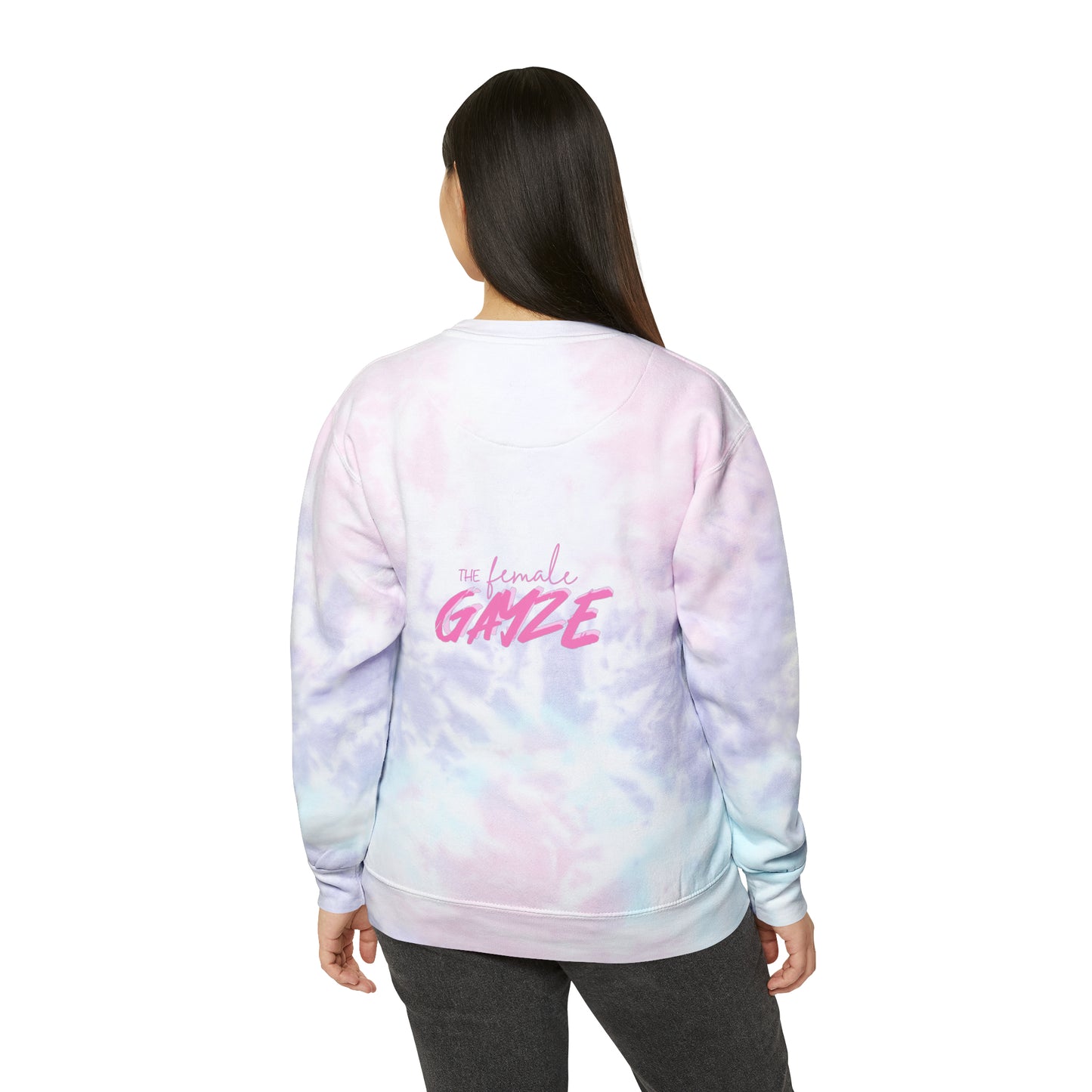 thought she was straight cis? i made her plot twist Tie-Dye Sweatshirt